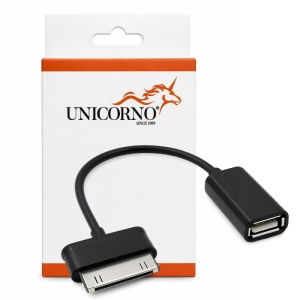 Adaptér USB OTG na Samsung Galaxy TAB, barva černá