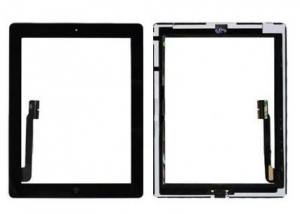 Dotyková deska Apple iPad 3, 4 + tlačítko HOME black