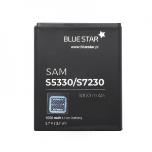 Baterie BlueStar Samsung S7230, S5570, S5330, 533 EB494353VU 1000mAh Li-ion