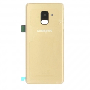 Samsung A530 Galaxy A8 (2018) kryt baterie + sklíčko kamery gold