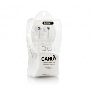 Hands Free REMAX RM-301 3,5 mm jack, barva bílá