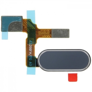 Huawei HONOR 9 flex pásek otisk prstu button stříbrná/šedá