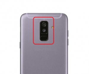 Sklíčko zadní kamery Samsung A605 Galaxy A6 PLUS (2018)