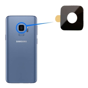 Sklíčko zadní kamery Samsung G960 Galaxy S9 black bez rámečku