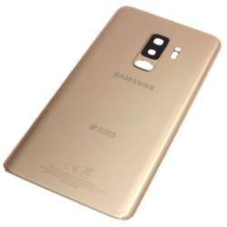 Samsung G965 Galaxy S9 PLUS kryt baterie + sklíčko kamery gold