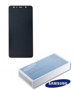 Dotyková deska Samsung A750 Galaxy A7 (2018) + LCD black Service Pack - originál