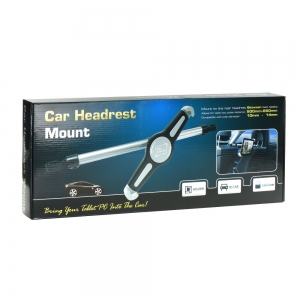 Držák do auta TABLET LONG Headrest pro 7´´ - 10,5´´ - mezi sedadla