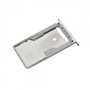 Držák (šuplík) SIM Xiaomi Redmi NOTE 4X bílá / silver