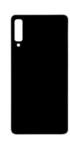 Kryt baterie Samsung A750 Galaxy A7 (2018) + sklíčko kamery black
