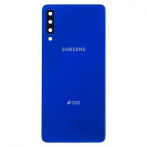 Samsung A750 Galaxy A7 (2018) kryt baterie + sklíčko kamery blue