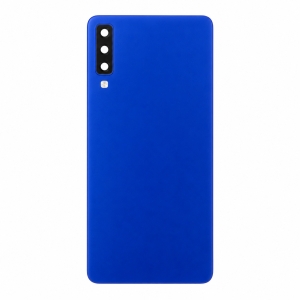 Kryt baterie Samsung A750 Galaxy A7 (2018) + sklíčko kamery blue