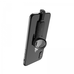 HOCO LS22 Adaptér iPhone 2 x lightning + držák RING