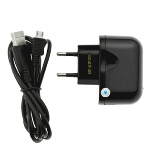 Cestovní nabíječ BlueStar micro USB 2A - s odnímatelným kabelem